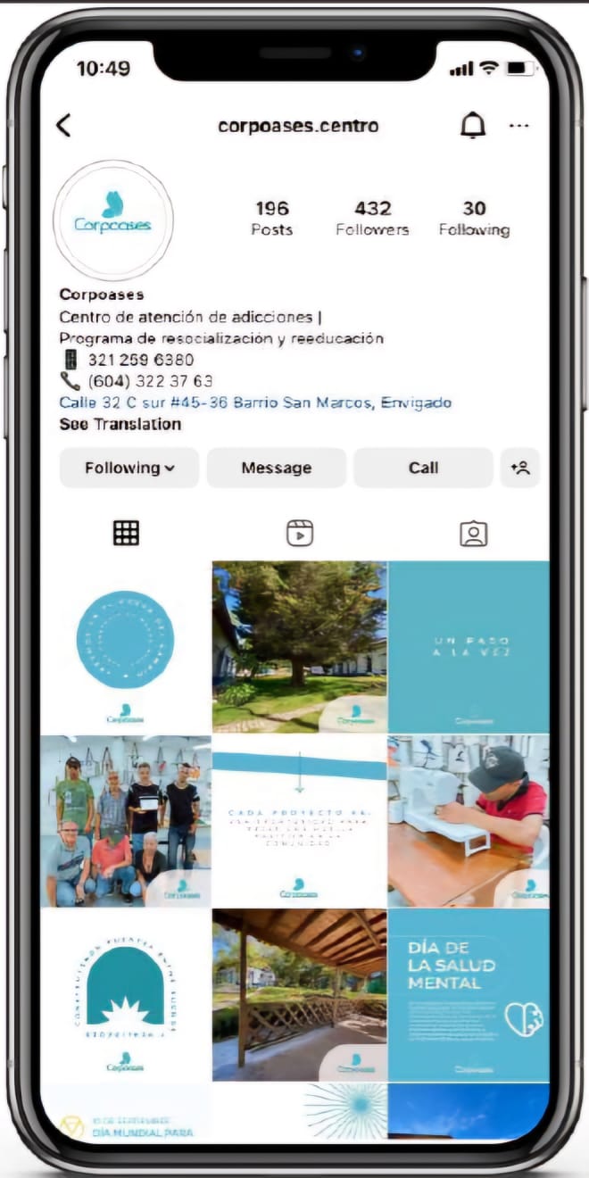 imagen del manejo del social media administrado por una empresa de marketing