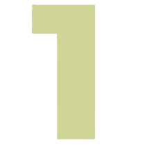 imagen descriptora del numero 1 para una lista